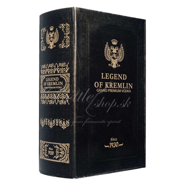 Legend of Kremlin kniha 40% 0,7l - je vyrobená zo špeciálneho obilného destilátu "Lux" (ten obsahuje 96,5% alkoholu) a mäkkej vody z Itarskej artézskej...