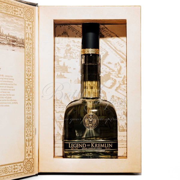Legend of Kremlin kniha 40% 0,7l - je vyrobená zo špeciálneho obilného destilátu "Lux" (ten obsahuje 96,5% alkoholu) a mäkkej vody z Itarskej artézskej...