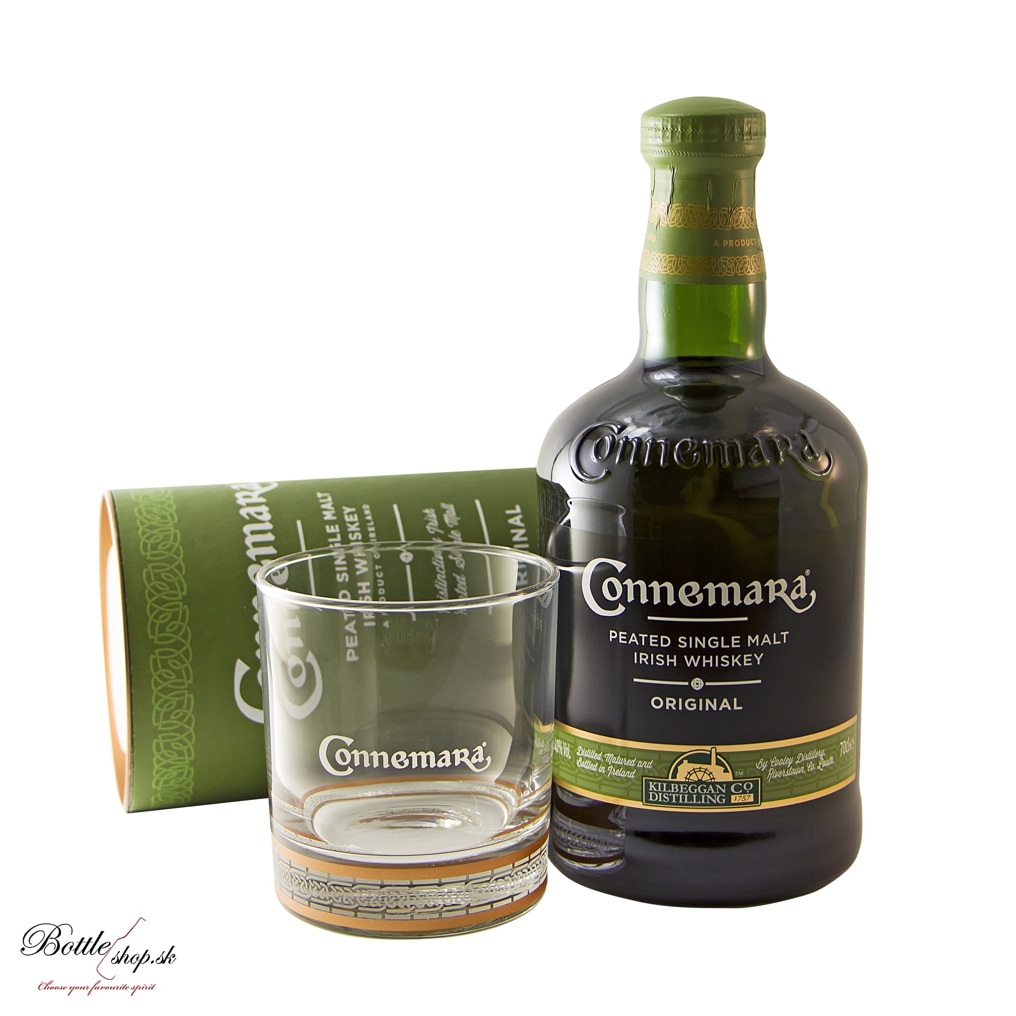 Connemara Single Malt + Pohár 0,7l