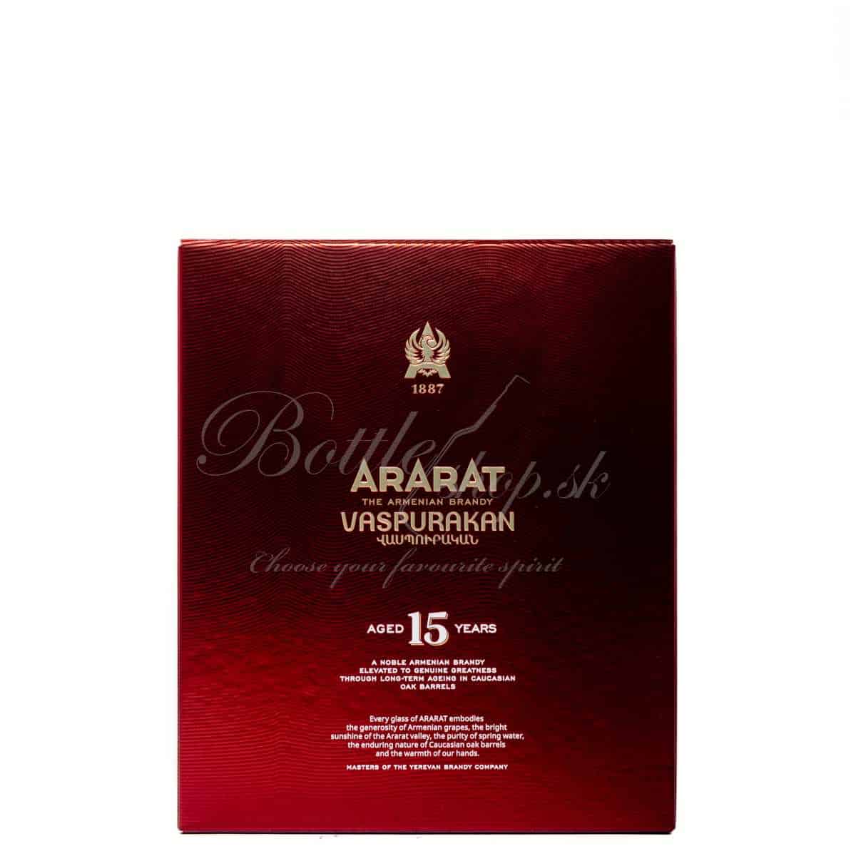 Ararat 15YO Vaspurakan 40% 0,7l