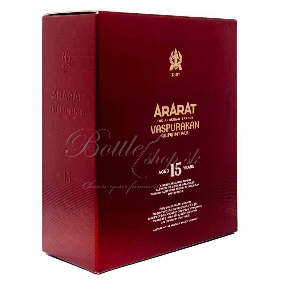 Ararat 15YO Vaspurakan 40% 0,7l