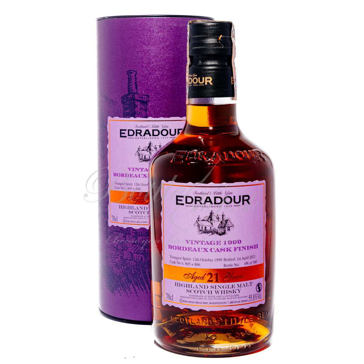 Edradour Bordeaux Cask Finish 21 YO 0,7l