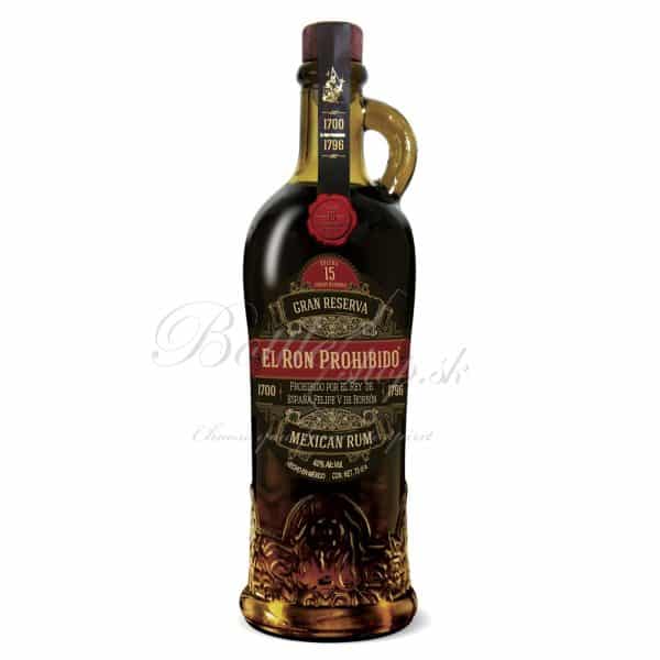 Tmavý rum El Ron Prohibido Gran Reserva 15