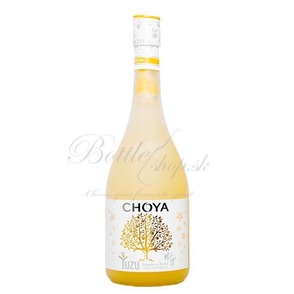 Japonský likér z citrusových plodov Choya 'Yuzu'