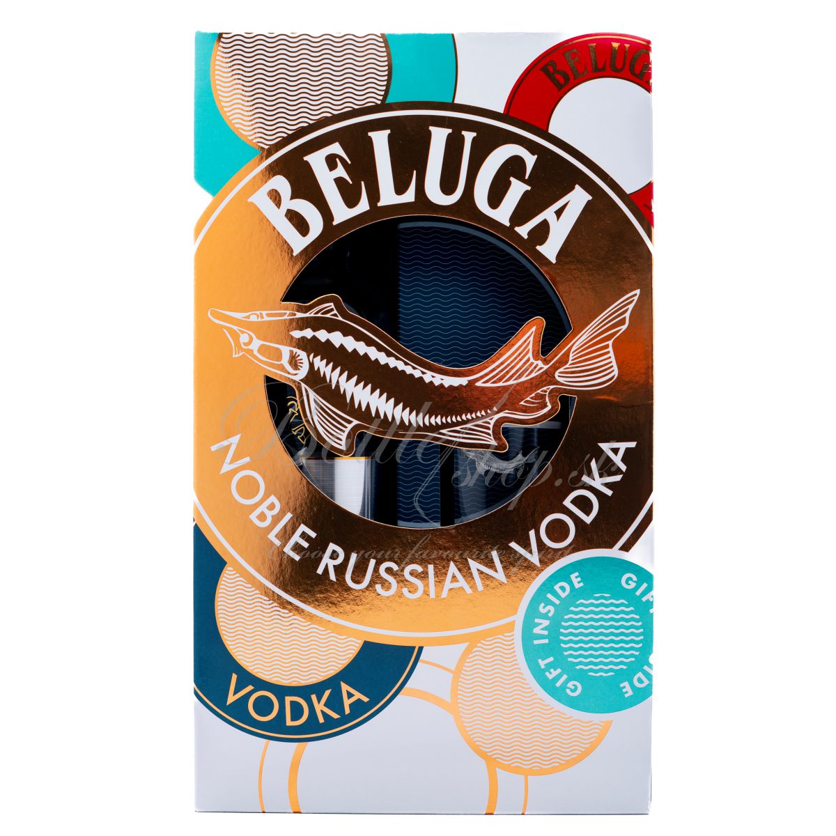 Beluga Noble 0,7l + 1 Longdrink pohár