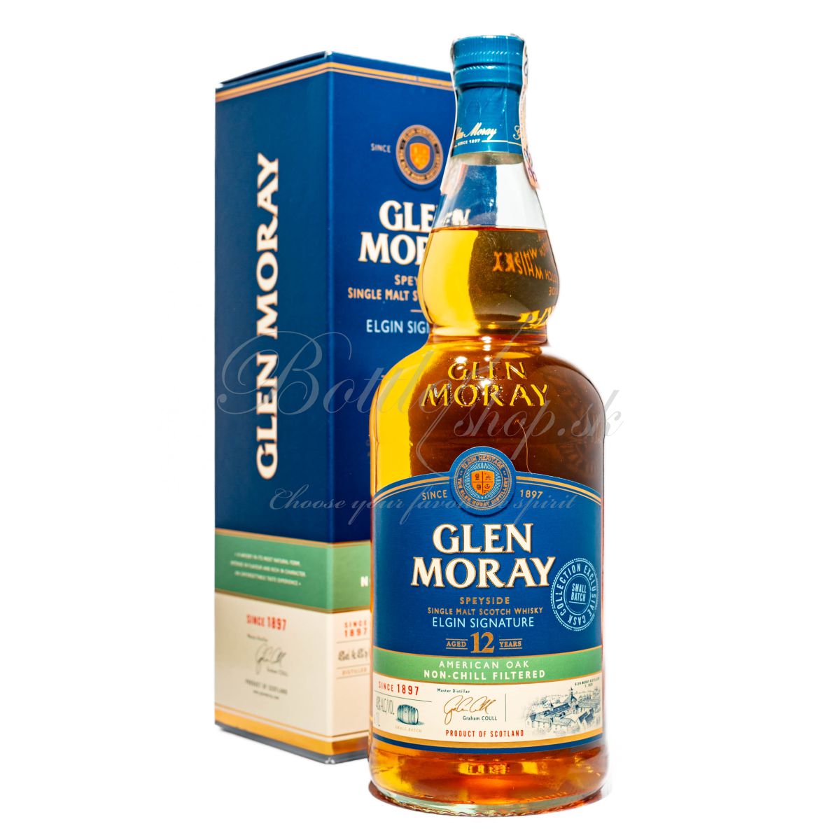 Glen Moray Elgin Signature American Oak 12 YO 1l