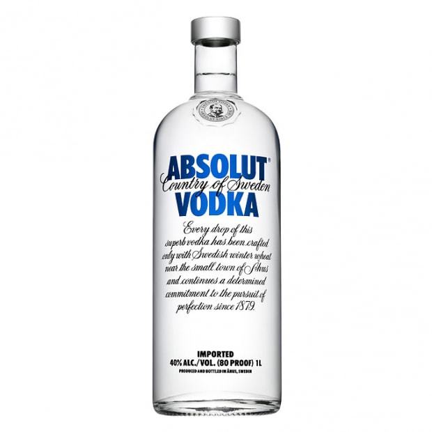 absolut vodka 1l