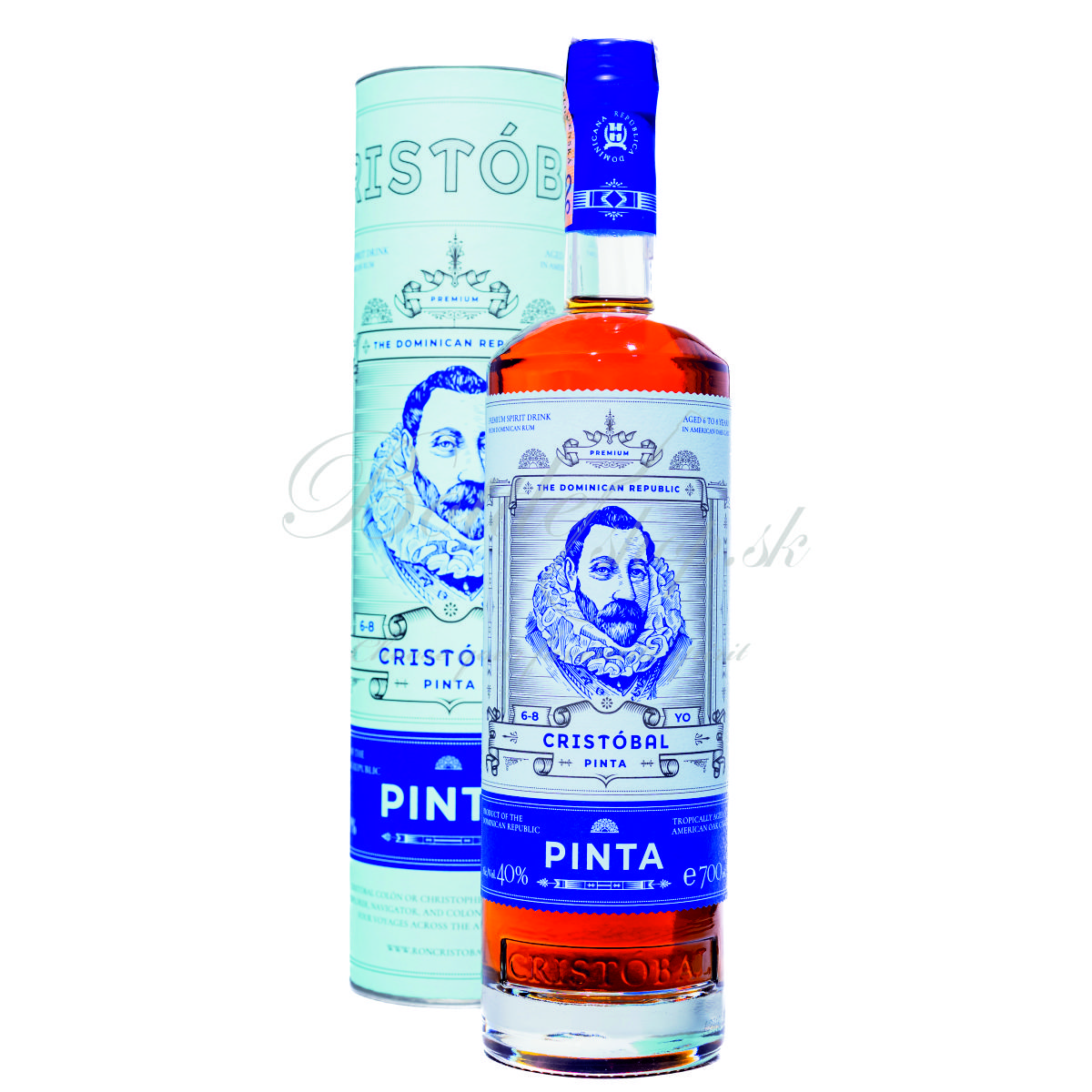 cristobal pinta rum 8 yo 0,7l