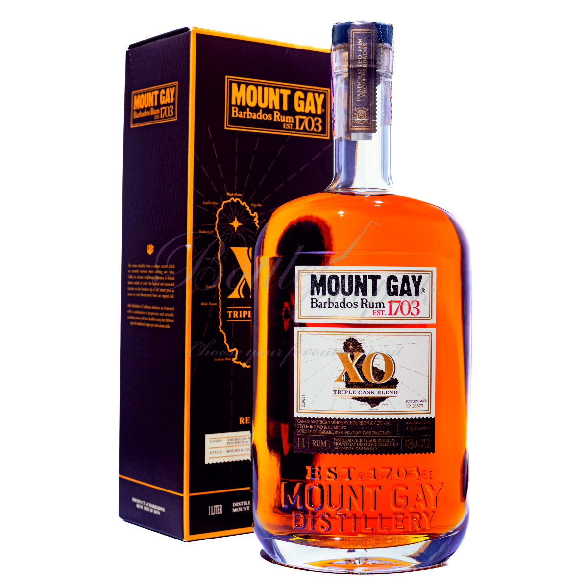 mount gay xo reserve cask rum 1l