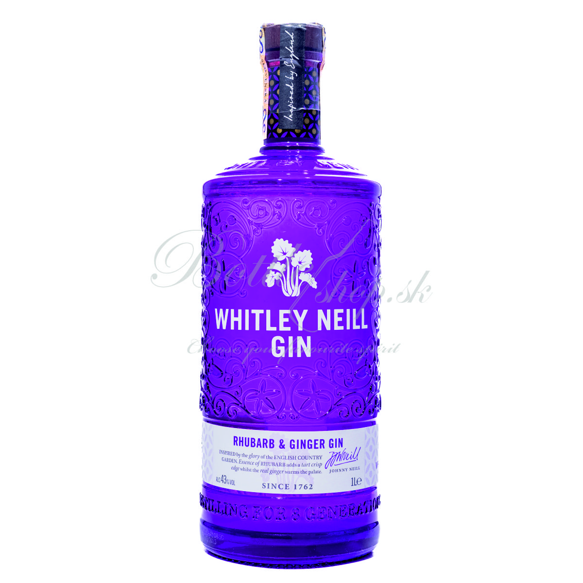whitley neill rhubarb & ginger gin 1l