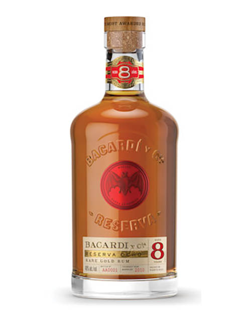 Bacardi 8 YO Rum 40% 100cl