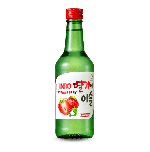 Jinro Strawberry Soju 13% 35cl