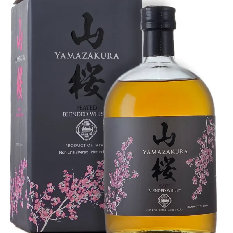 Yamazakura Peated Blended Whisky 46% 70cl + GBX