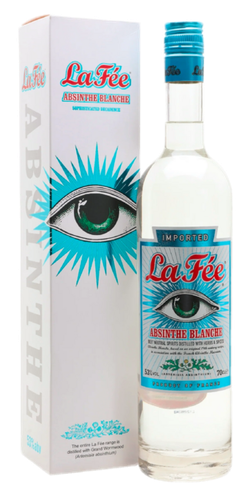 La Fee Blanche Absinthe 53% 70cl + GBX